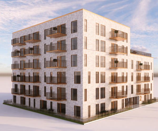 Visualisering hele bygning